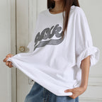 LANGER [PLC] milky printed t-shirt_3Colors