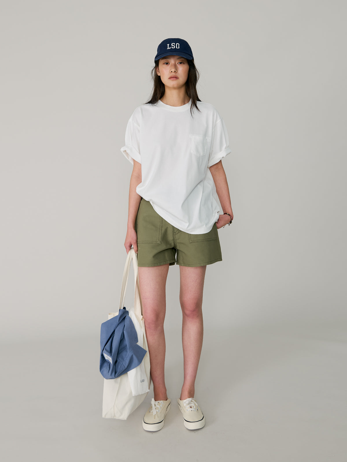 L'EAU [2nd] Paul pigment t-shirt_Off white