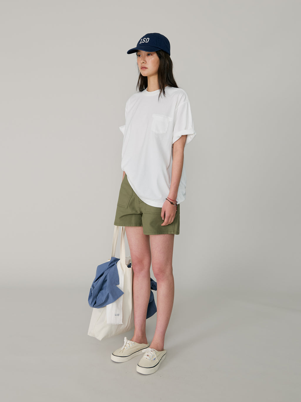 L'EAU [2nd] Paul pigment t-shirt_Off white