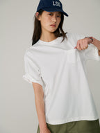 L'EAU [2nd] Paul pigment t-shirt_Off white