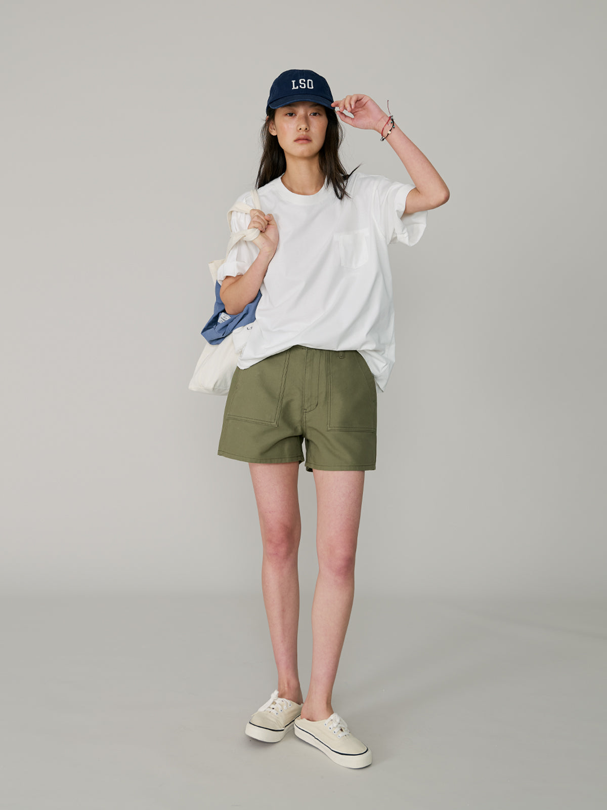 L'EAU [2nd] Paul pigment t-shirt_Off white