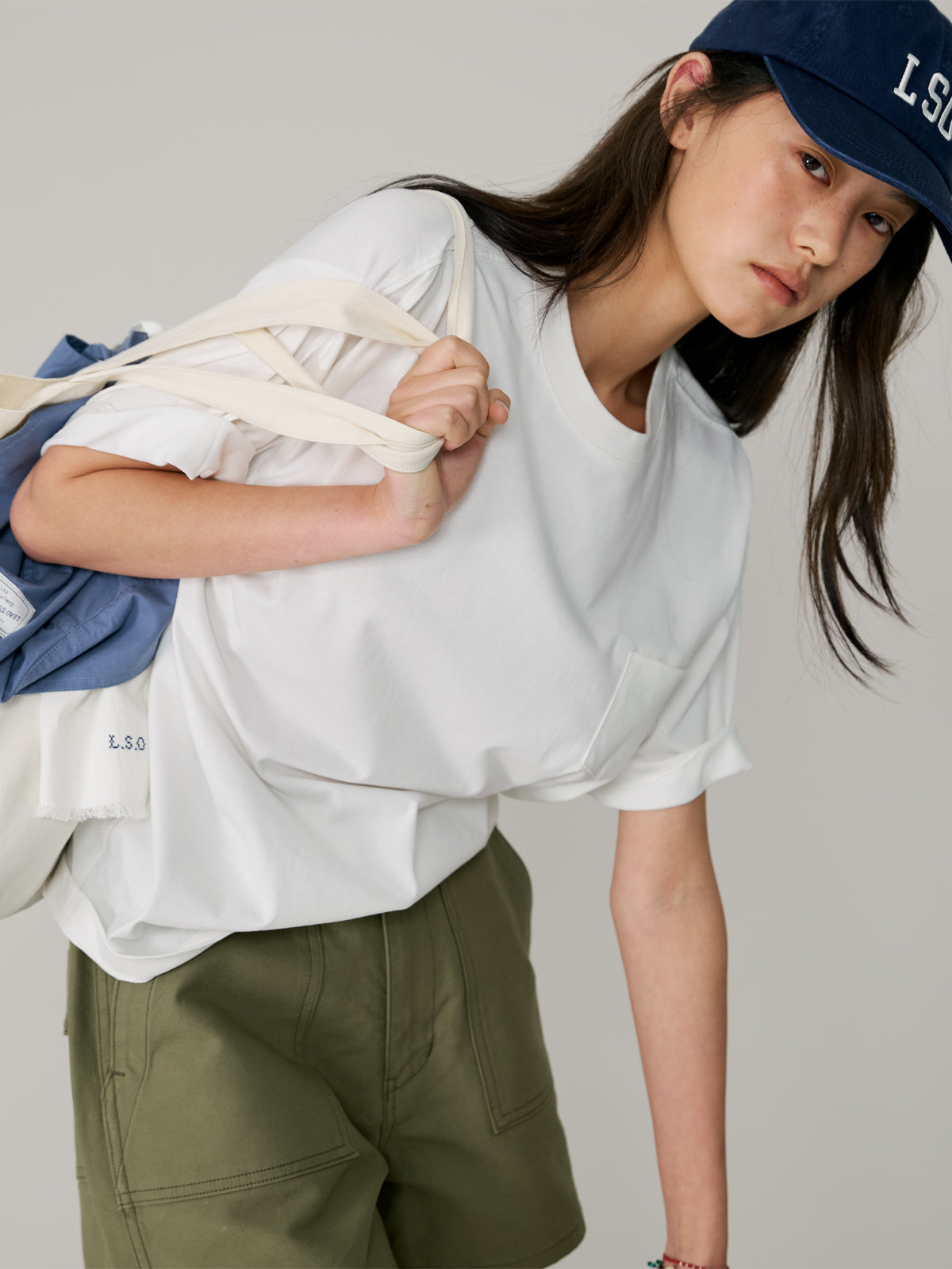 L'EAU [2nd] Paul pigment t-shirt_Off white