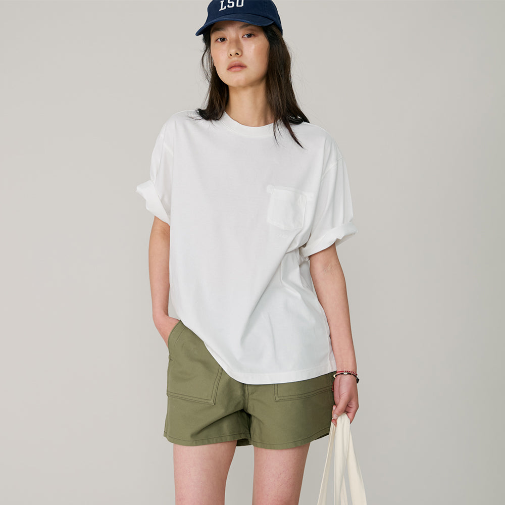 L'EAU [2nd] Paul pigment t-shirt_Off white