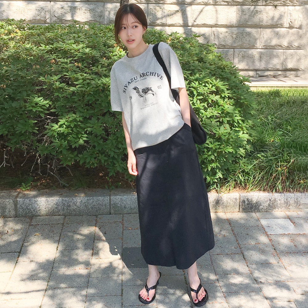 Siyazu Siyazu Skirt Black