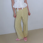 GREET [3rd] Raven V Balloon Blouse_ Raven Blouse_Ivory