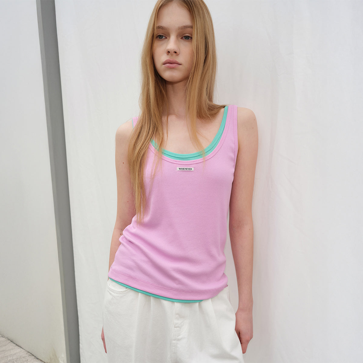 LEVAR All-day Sleeveless Top - Cotton-candy Pink