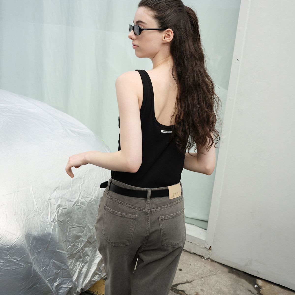 LEVAR All-day Sleeveless Top - Black