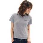 HELLO SUNRISE HS VTG Stripe Tee(W)_Sky Blue