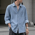 F.ILLUMINATE All Day Linen Like Shirt-5Color