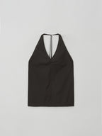 MOIA breeze halter blouse (brown)