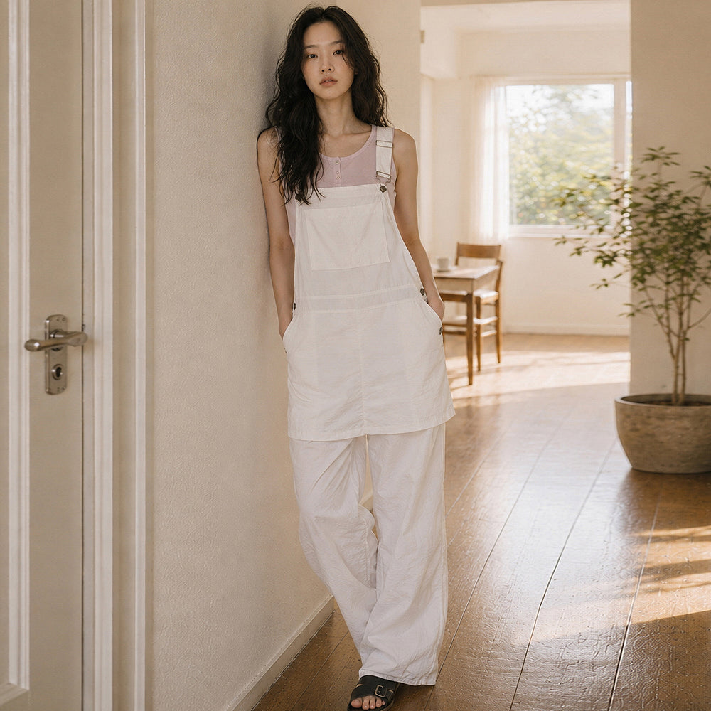 TOPGIRL TOPGIRL Layered Skirt Overall Pants