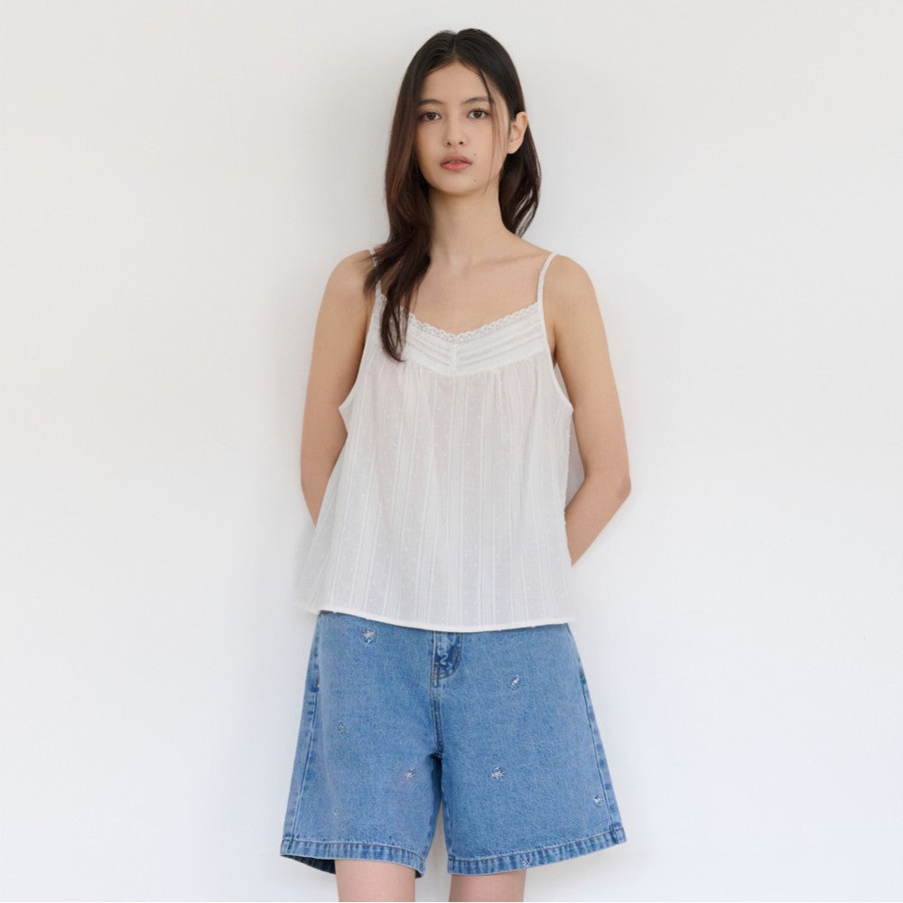 THURSDAY ISLAND Neck lace sleeveless blouse_T264MBL285W