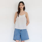 THURSDAY ISLAND Neck lace sleeveless blouse_T264MBL285W