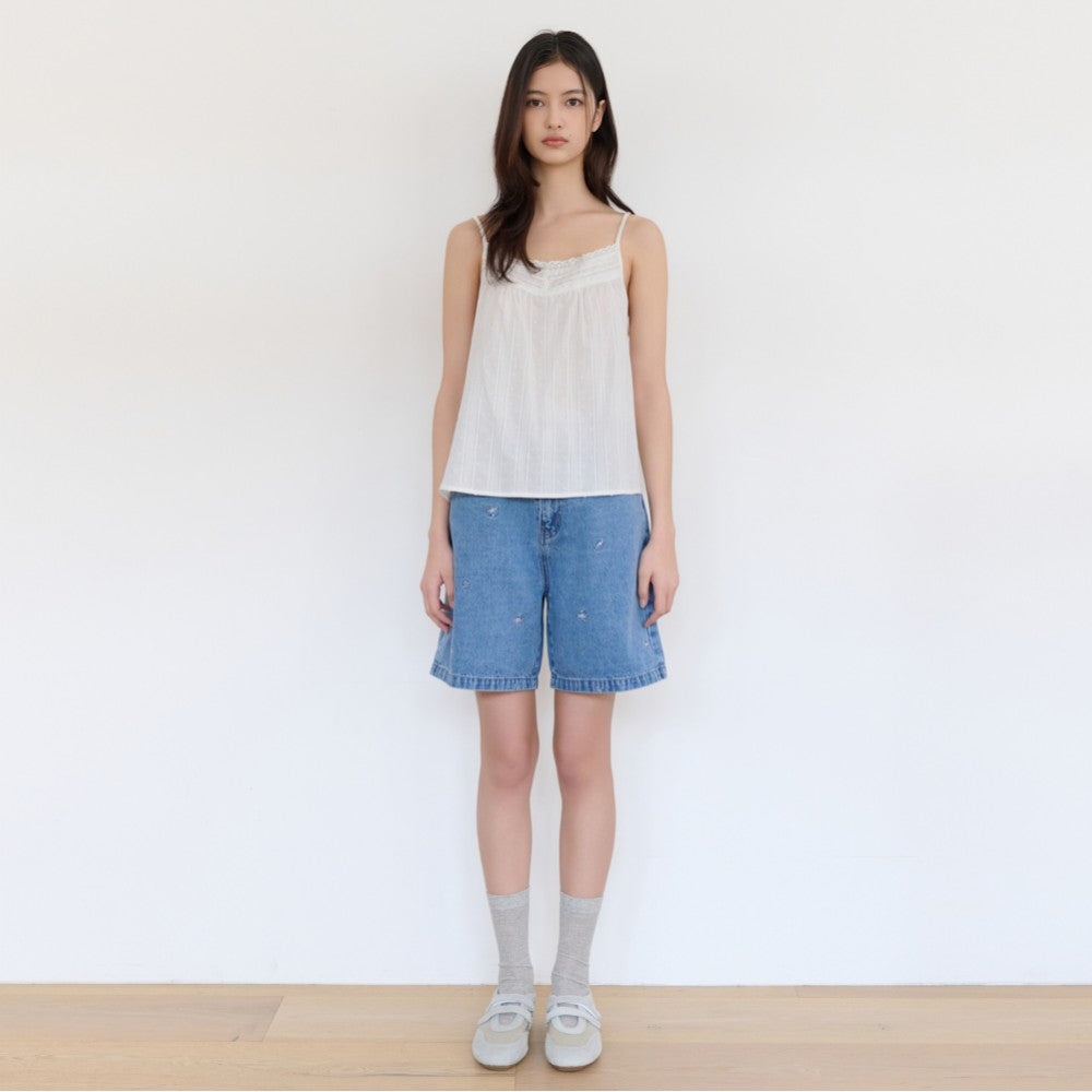 THURSDAY ISLAND Neck lace sleeveless blouse_T264MBL285W