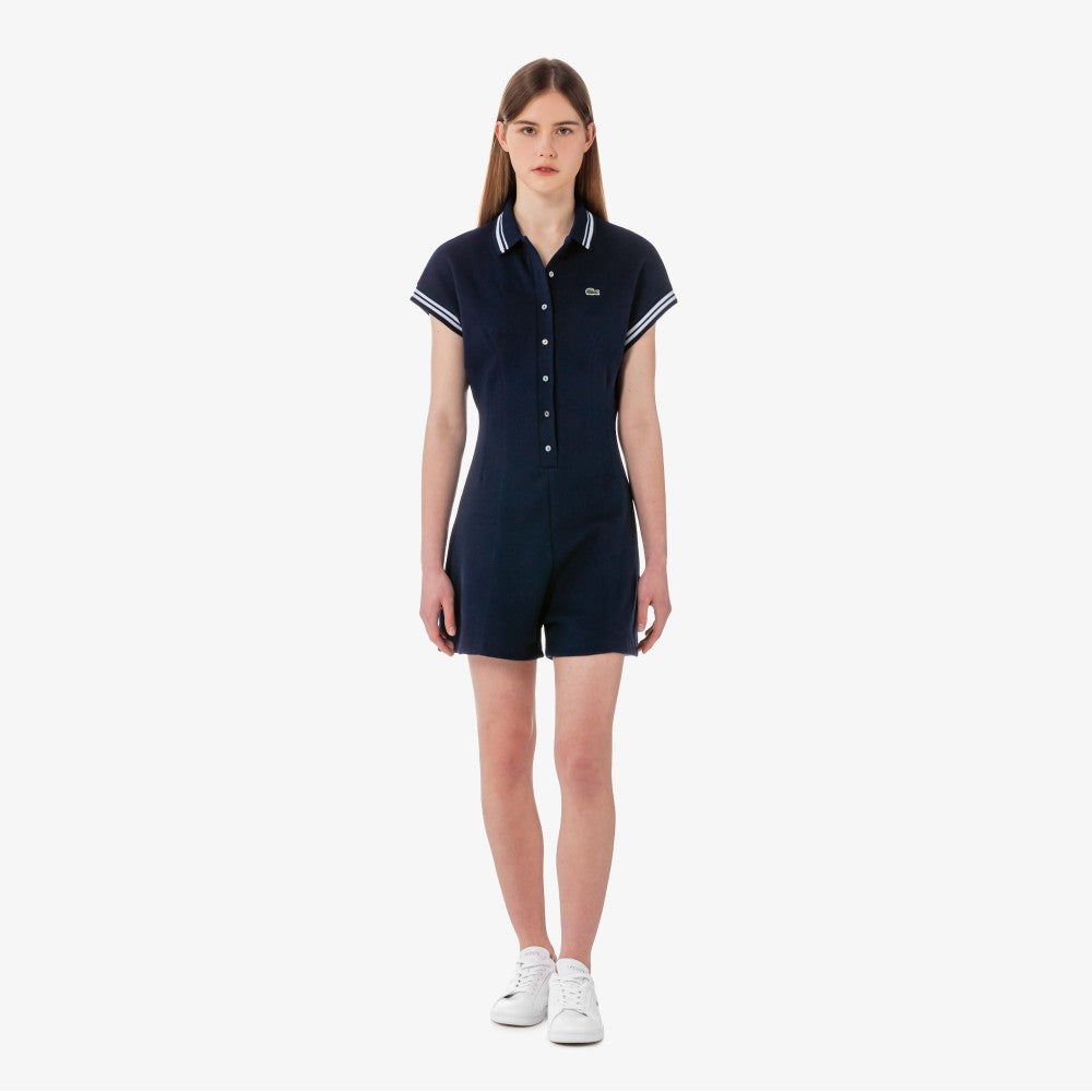 LACOSTE LACOSTE Jumpsuit Striped Collar