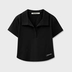 AVANDRESS Dion Sorona Open Collar Tee_3Colors