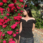 LOTS YOU lotsyou_Ella Blouse Black