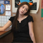 LOTS YOU lotsyou_Ella Blouse Black