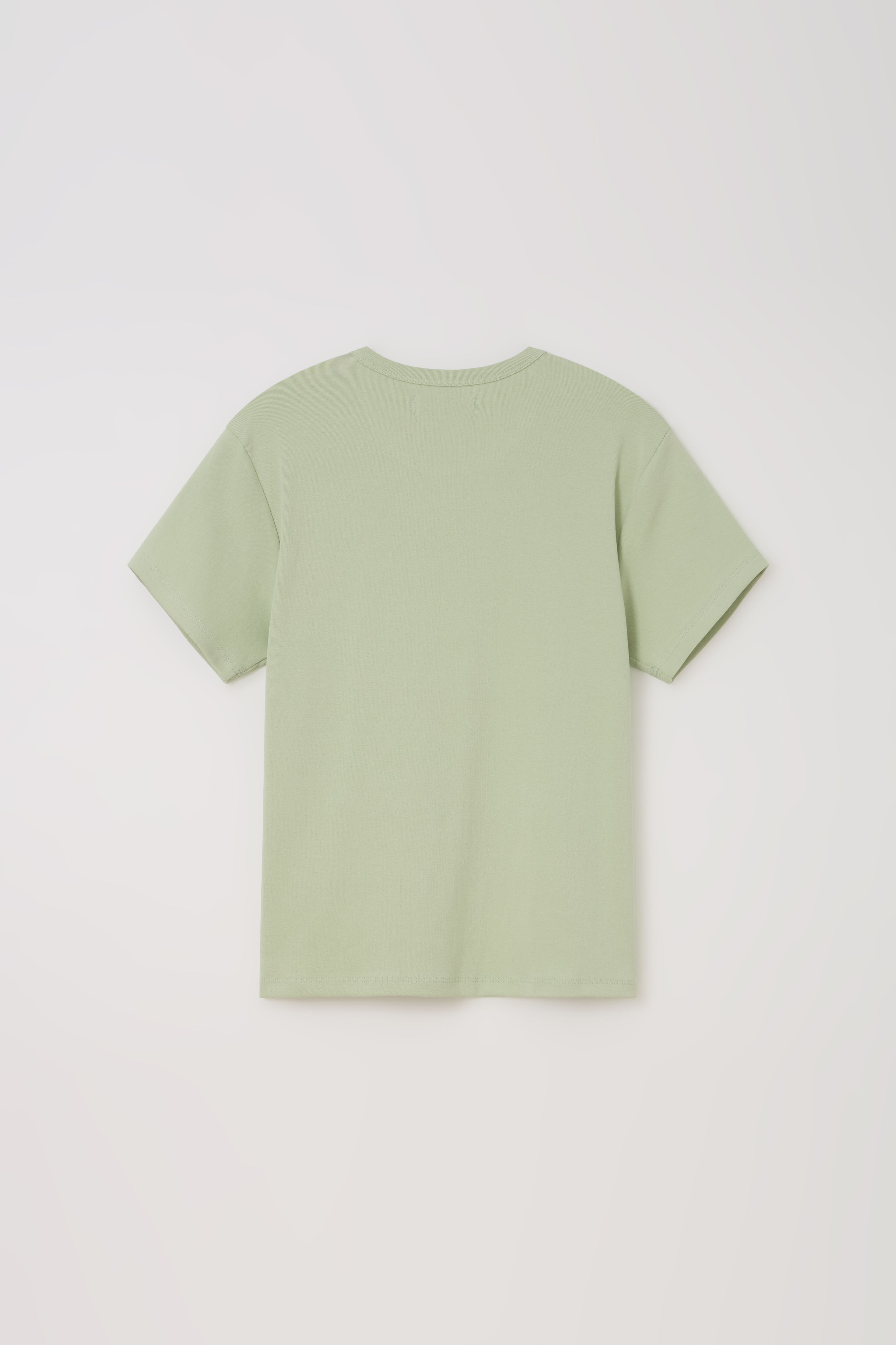 AUBOUR core t-shirt (sage green)