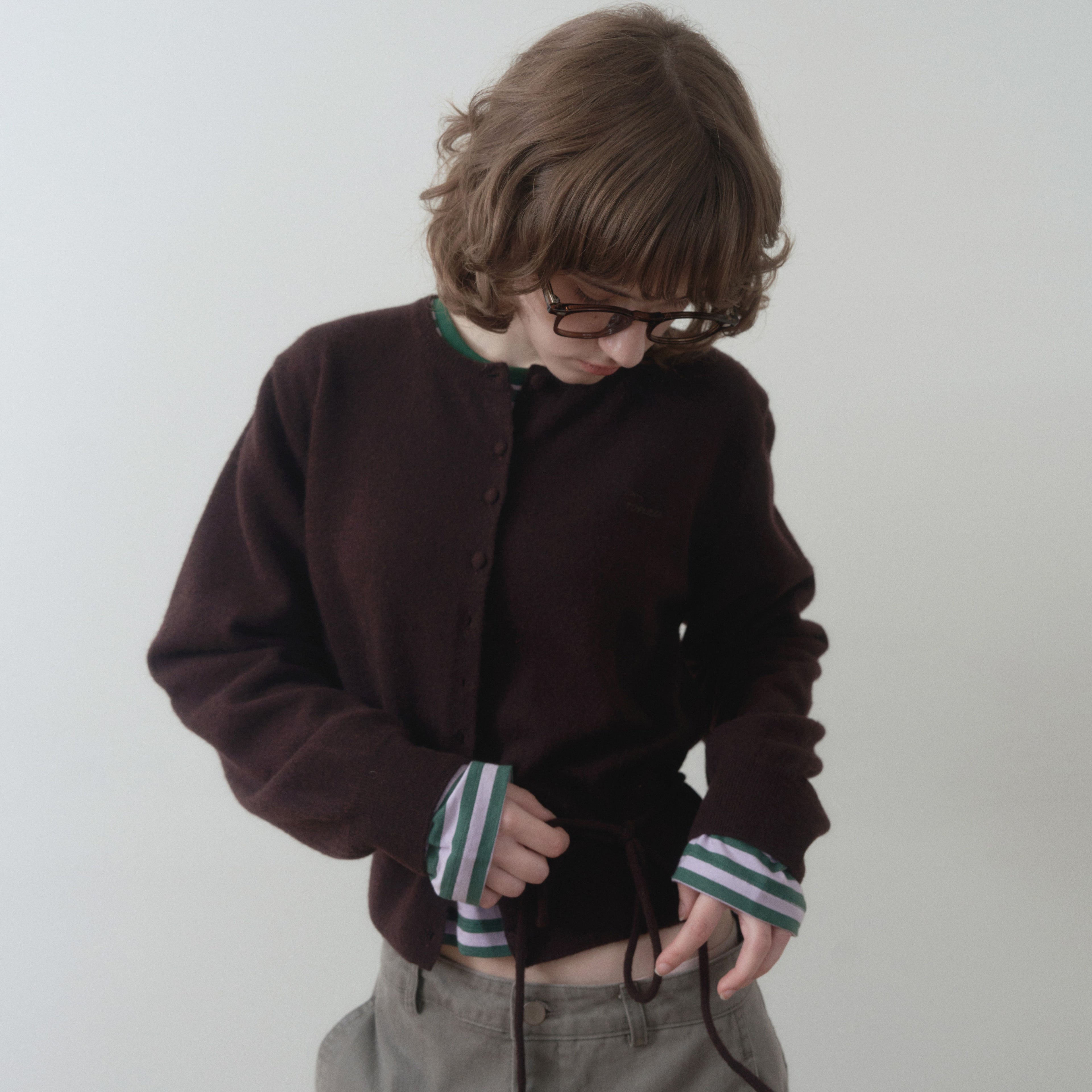 FOREU [29CM Exclusive] (4th) Striped Sleeve T-Shirt (Lavender)
