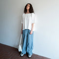 ORR Volume shirring blouse ivory