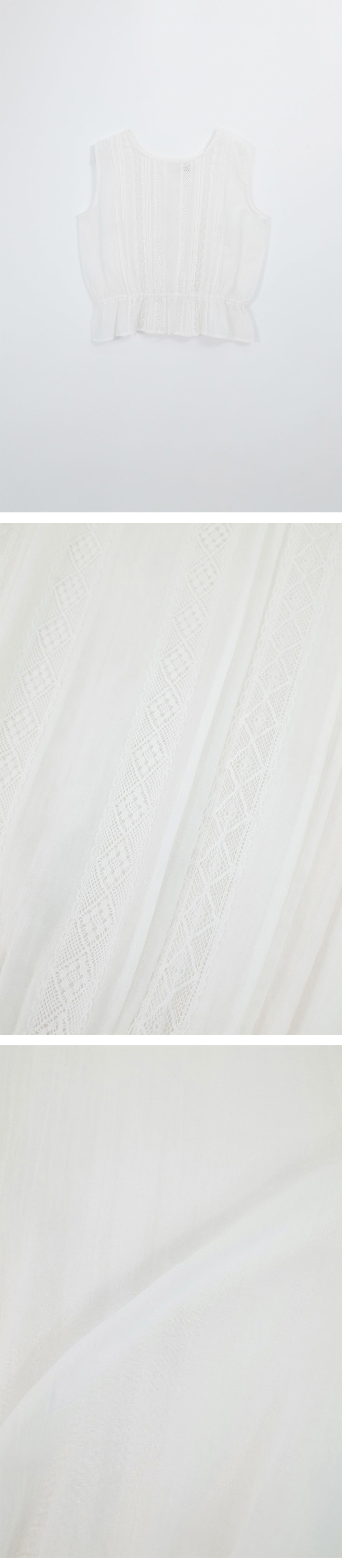BENUET Rose Blouse_White
