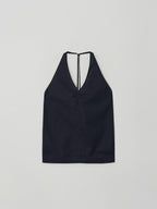 MOIA breeze halter blouse (navy)