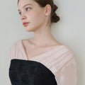THE ATRE Laurent jacquard blouse [2 colors]