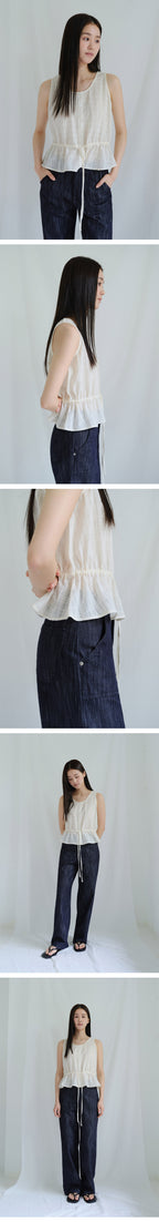 BENUET Blush Blouse_Cream