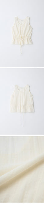BENUET Blush Blouse_Cream