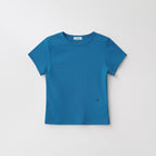 ANDNEEDS Bessette half tee (blue)