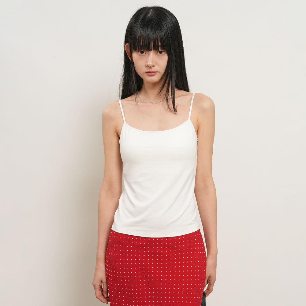 GENERAL IDEA WOMAN Cap Built-in Backless Sleeveless [WHITE] / GF2LTS529