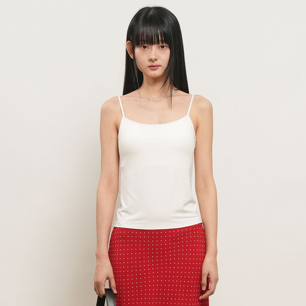GENERAL IDEA WOMAN Cap Built-in Backless Sleeveless [WHITE] / GF2LTS529