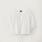 TILLBER String viscose blouse_Ivory