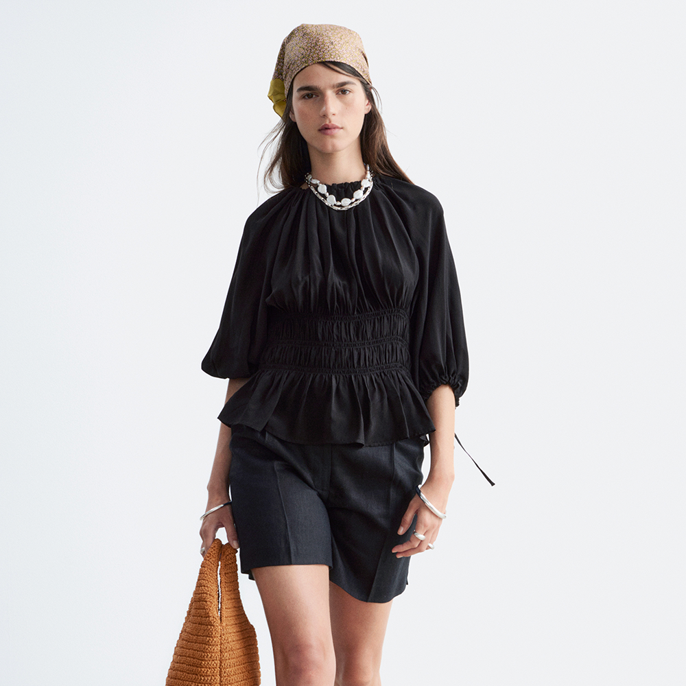 & Other Stories Smoke Blouse (Black)