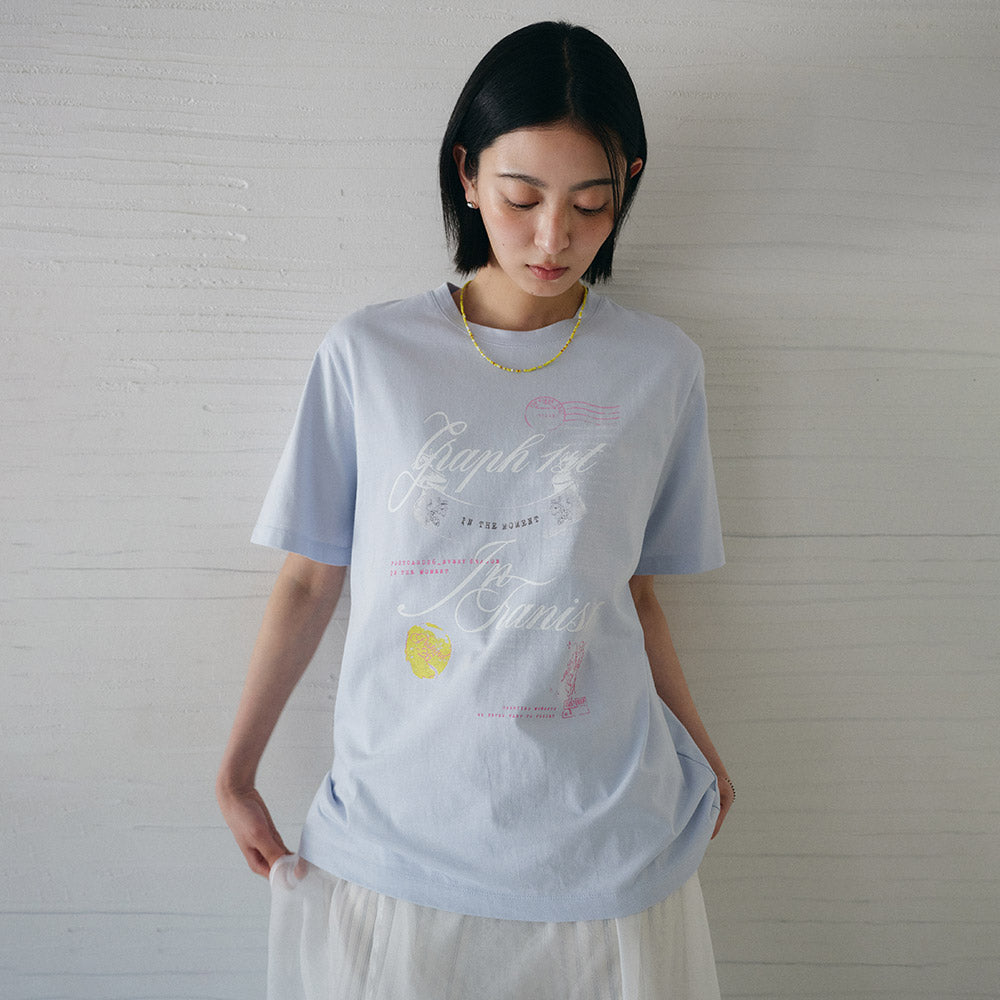 ON&ON Lettering artwork t-shirt NEW6ME602_2color