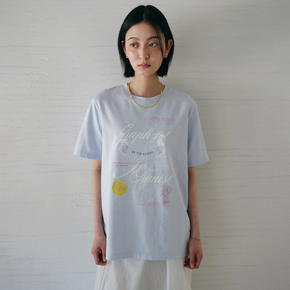 ON&ON Lettering artwork t-shirt NEW6ME602_2color