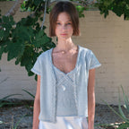 SOMEWHEREBUTTER [2nd] Poet Cardigan Set - Mint