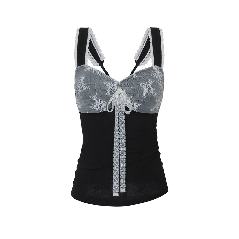painorpleasure ANEMONE TOP black