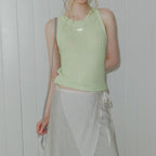 TWEE App halterneck knit sleeveless