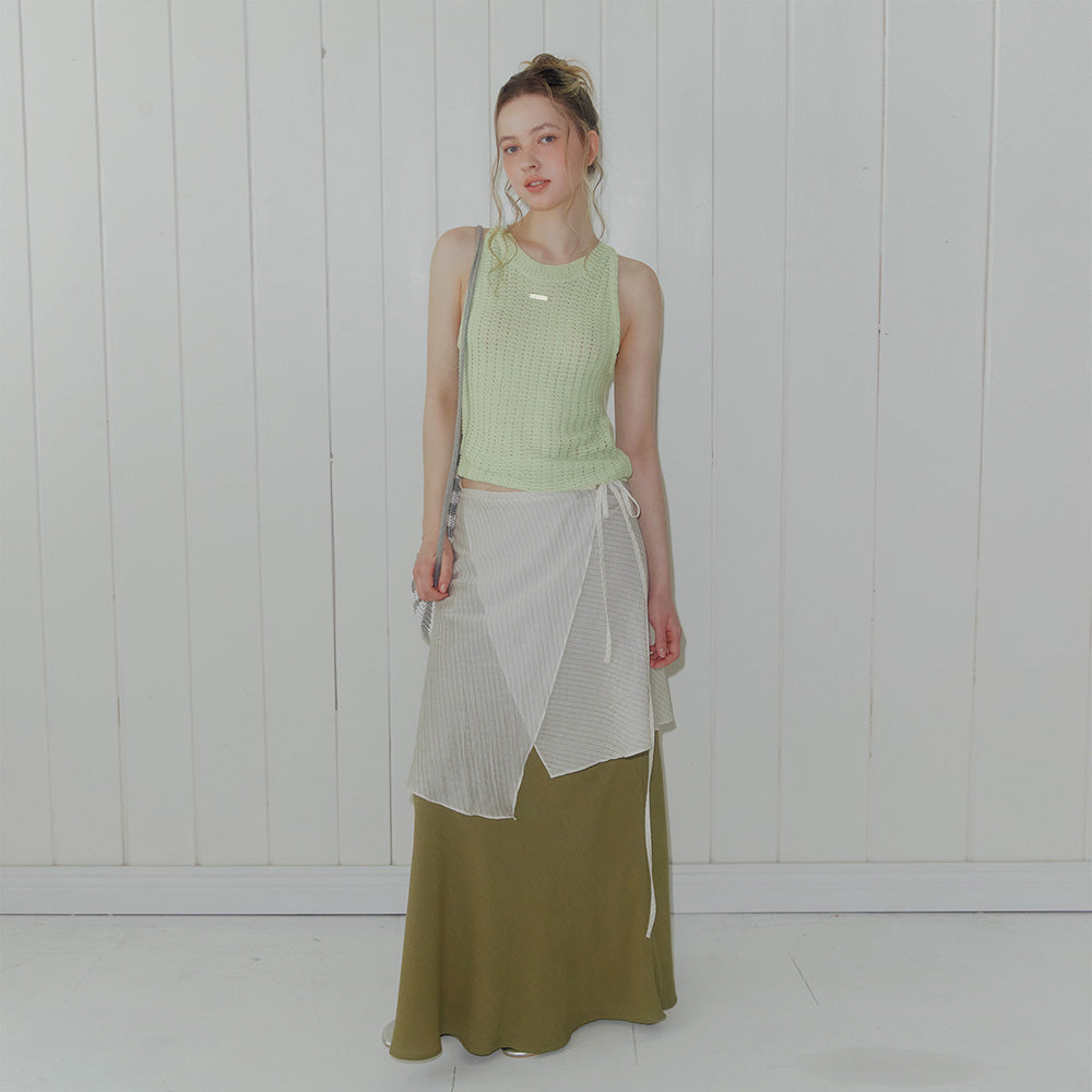 TWEE App halterneck knit sleeveless
