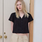 FRIVER07 Frill eyelet blouse [FRSP02BL04]_Black