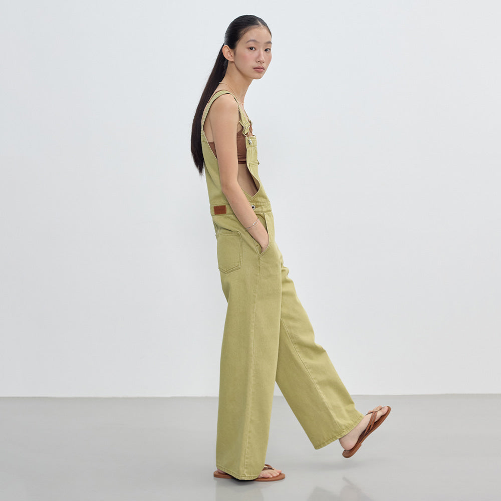 CITYBREEZE CITYBREEZE Denim Overall Olive