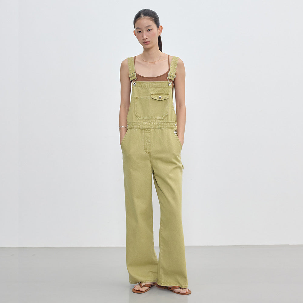 CITYBREEZE CITYBREEZE Denim Overall Olive