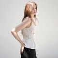 PREP FOR THE Nu square vest (cream)