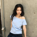 ARCHIVE JTOU Rain Boat Neck T-Shirt (2colors)