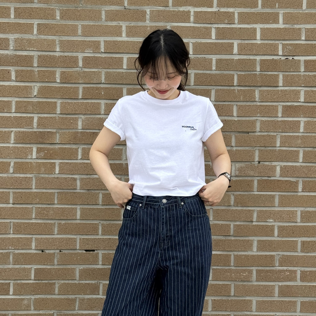 MOONSUN [Suhyun, Hana PICK] M.C Logo Baby T-Shirt / WHITE