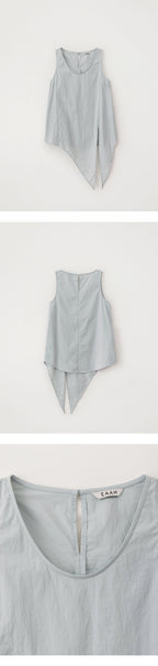 EAAH LOVEN TIE SLEEVELESS TOP (PALE BLUE)