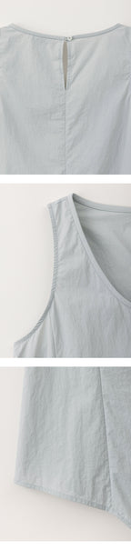 EAAH LOVEN TIE SLEEVELESS TOP (PALE BLUE)