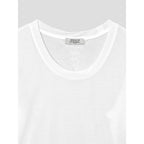 ANGGAE Scoop Neck Short Sleeve TShirt White (AG6742B021)